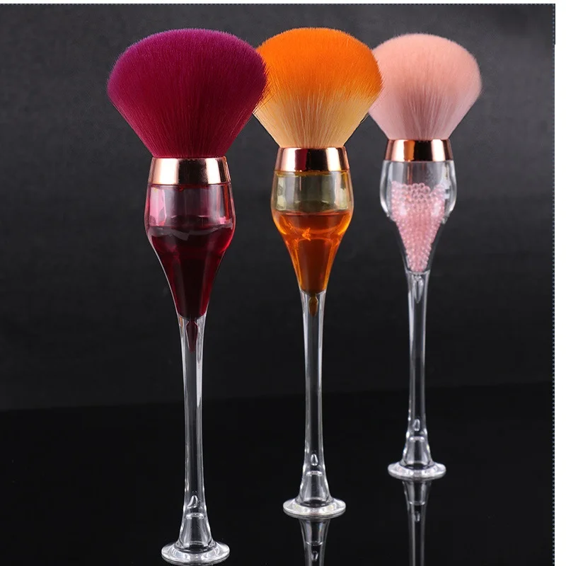 1 шт. Одиночная большая пушистая Пудра Кисти для макияжа румян творческие поделки