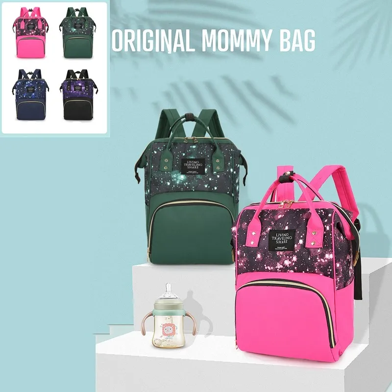 Рюкзак для кормящих мам большая емкость бутылочка кормления Wetbag детские