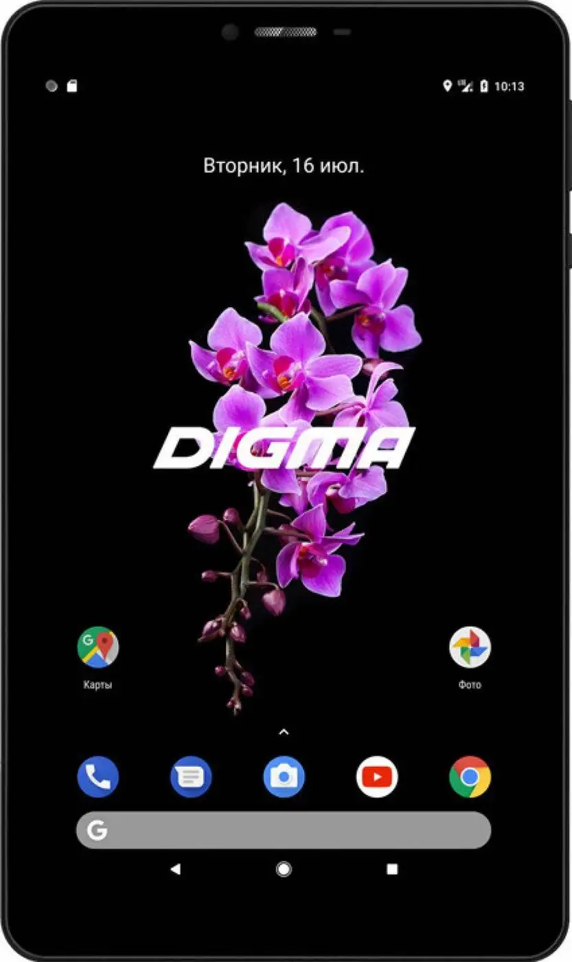 Планшет Digma CITI Octa 80 SC9863 (1.6) 8C/RAM4Gb/ROM64Gb 8" IPS 1920x1200/3G/4G/Android 9.0/черный/5Mpix/2Mpix/BT/GPS/WiFi -