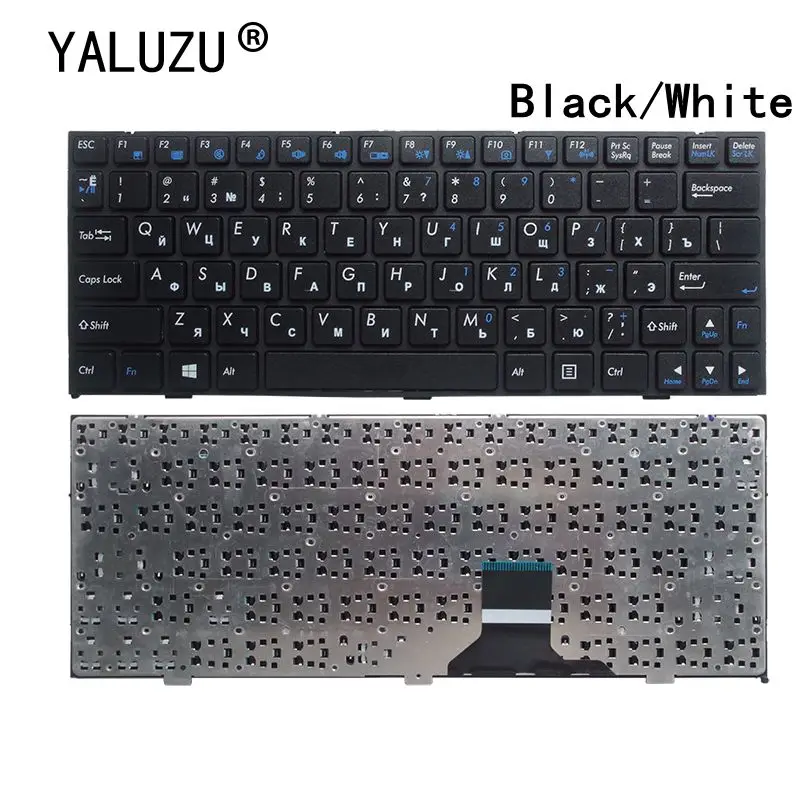 

Russian for Clevo M1110 M1110Q M1111 M1115 M11X M1100 W110ER RU White laptop keyboard