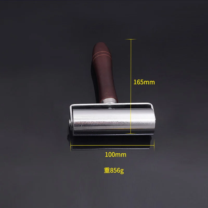 26/60/100 мм кожаный фоторолик стальной ролик инструмент для прессования пластин