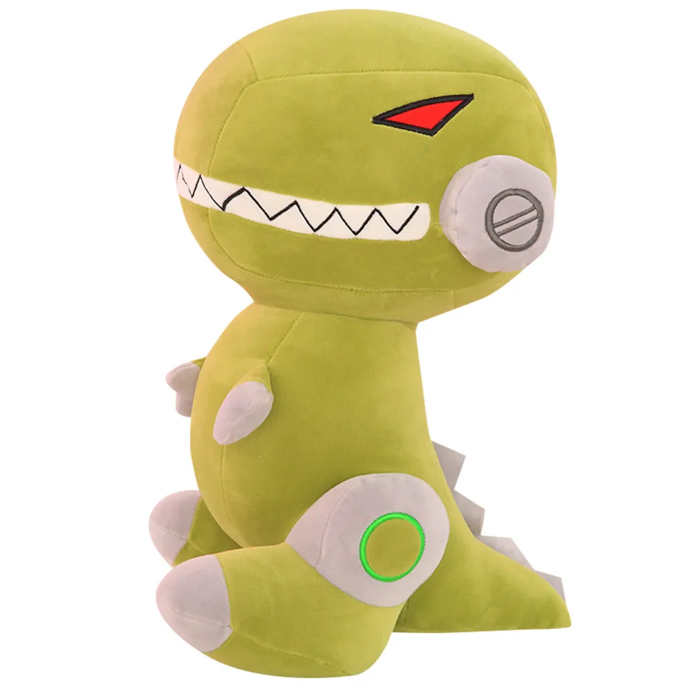 Милый мягкий мультфильм робот динозавр форма плюшевые игрушки для