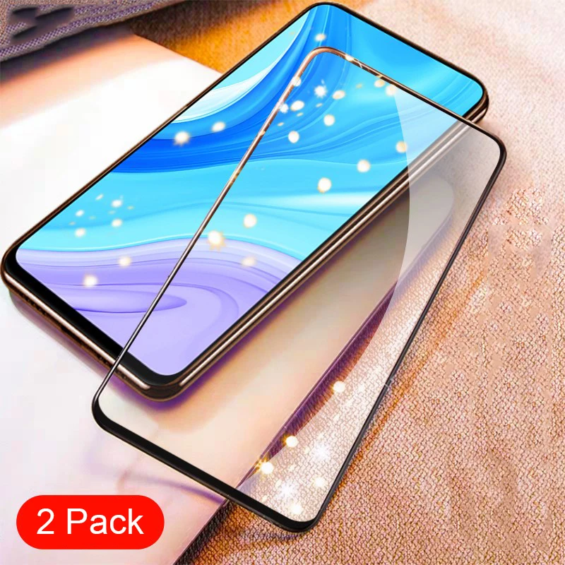 Закаленное стекло с полным покрытием для Huawei Y9s Защита экрана HUAWEI Global 2019 защитная