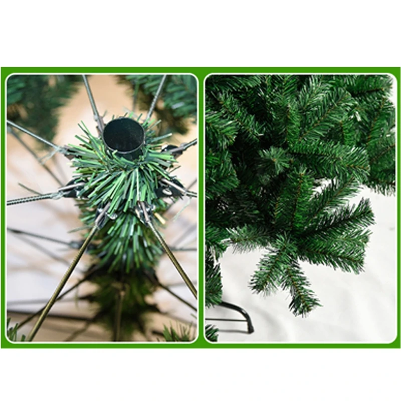 

PVC Artificial Christmas Tree with Stand Ornament Adornment Desktop Decoration QX2E