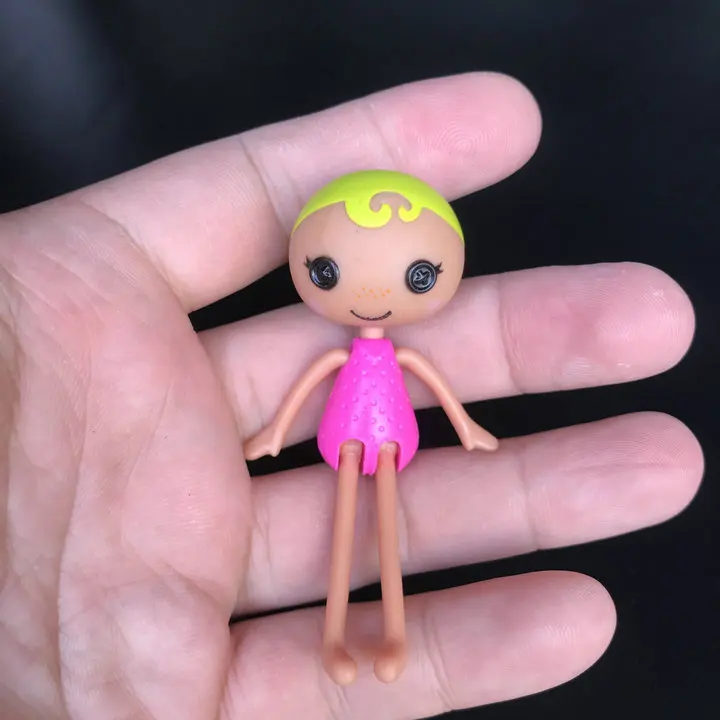 Lalaloopsy девочки с одеждой и шляпой для волос Размер 7 8 см случайный подарок на день