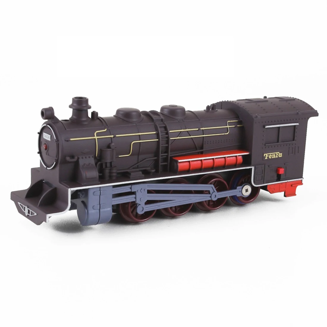 

Plastic HO Scale 1:87 Sand Table Model Simulated Classical Locomotive Model with Light and Sound Sand Model Building Kit