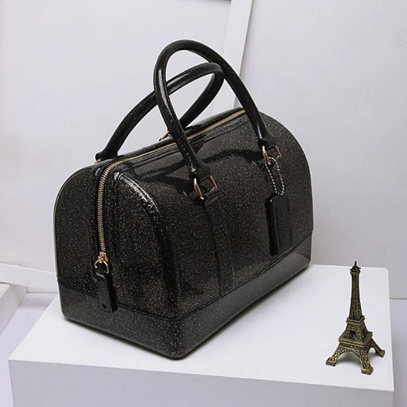 Летние прозрачные желейные сумки высокого качества большая сумка-подушка 26 см