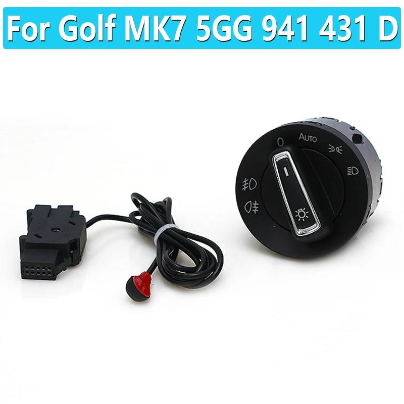 5GG 941 431 D для VW Golf 7 MK7 автомобильный переключатель передней фары противотуманная