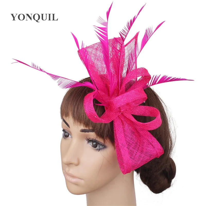 Свадебный головной убор Nice Sinamay Вуалетка для невесты аксессуары волос