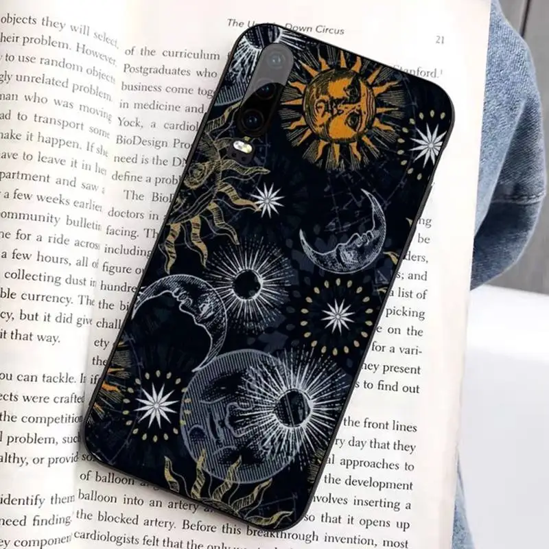 Чехол для мобильного телефона TOPLBPCS Witches moon Tarot Mystery totem Huawei Honor 8x9 10 20 V 30 pro lite view 7A 9lite