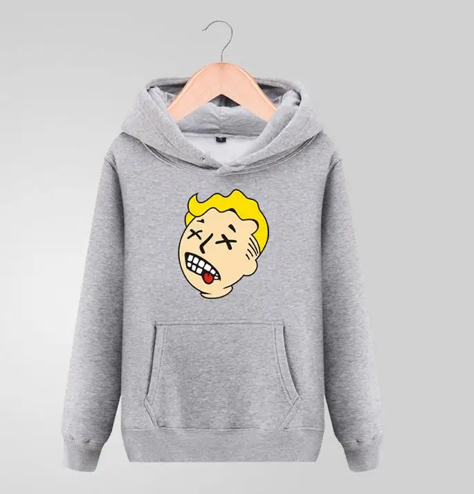 Женская и мужская толстовка с капюшоном принтом игры flout 4 pipboy Nuka cola модное пальто