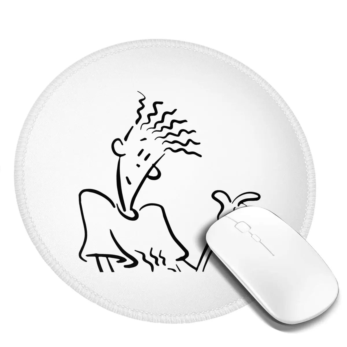 

Fido Dido Mouse Pad Fido Dido Man Cheap Rubber Mousepad Anti-Slip Soft Picture Desktop Mouse Mat
