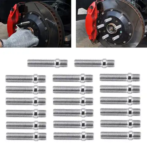20 шт. 50 мм 12x1,5 до 12x1,5 винт адаптер расширенные колеса преобразования для BMW формирцес-Бенц для VW ForAudi автомобильные аксессуары