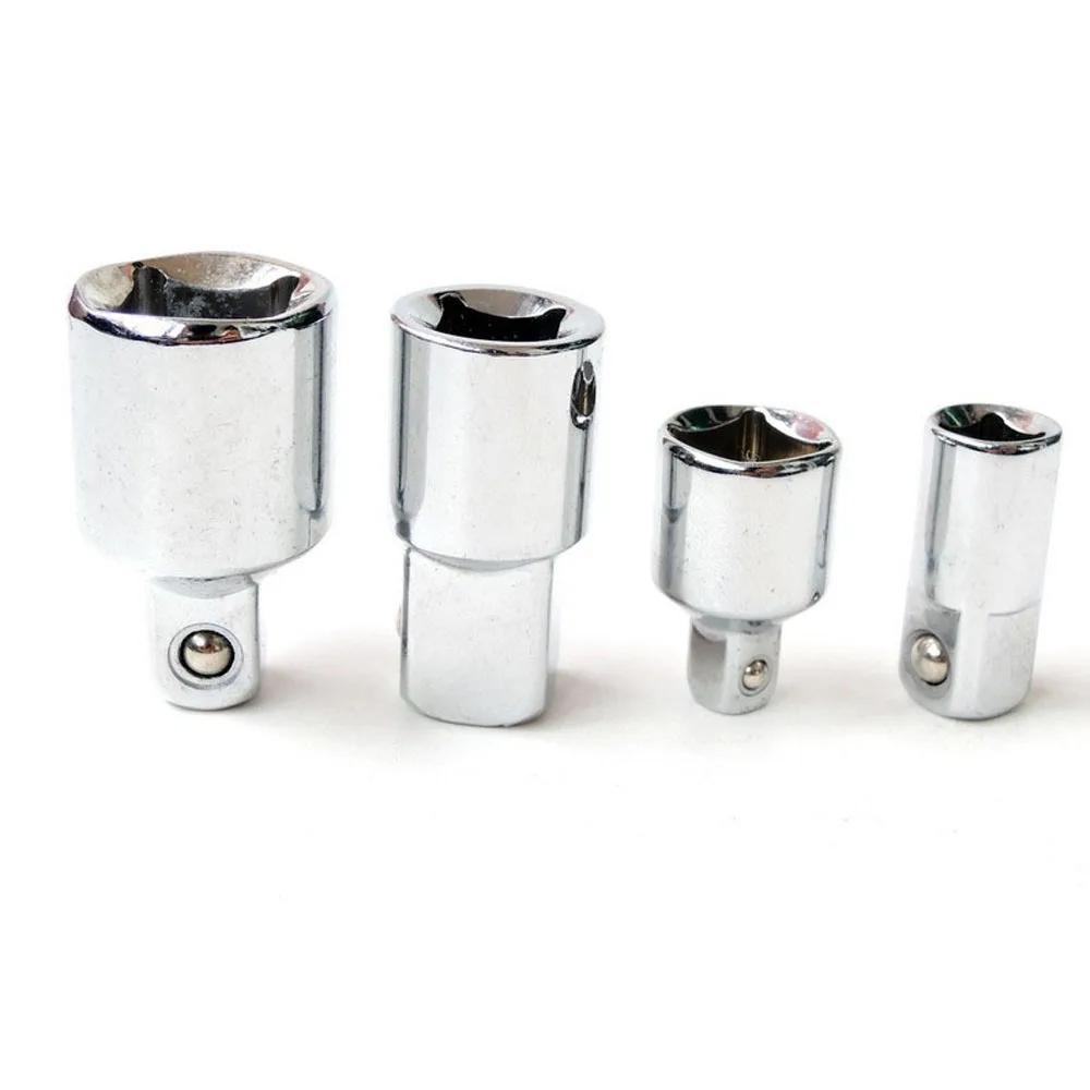Socket Adapter NEWACALOX Мощность инструмент Аксессуары таможенный приходной ордер торцевых ключей адаптер редукционный конвертер комплект 1/" 3/8" 1/" 4 шт./компл - Цвет: Socket Adapter