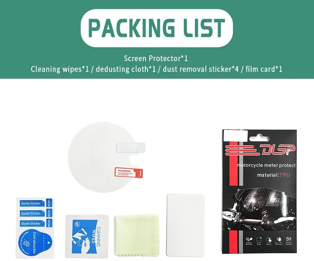 Защитная пленка для защиты от царапин на приборной панели мотоцикла Speedo экрана