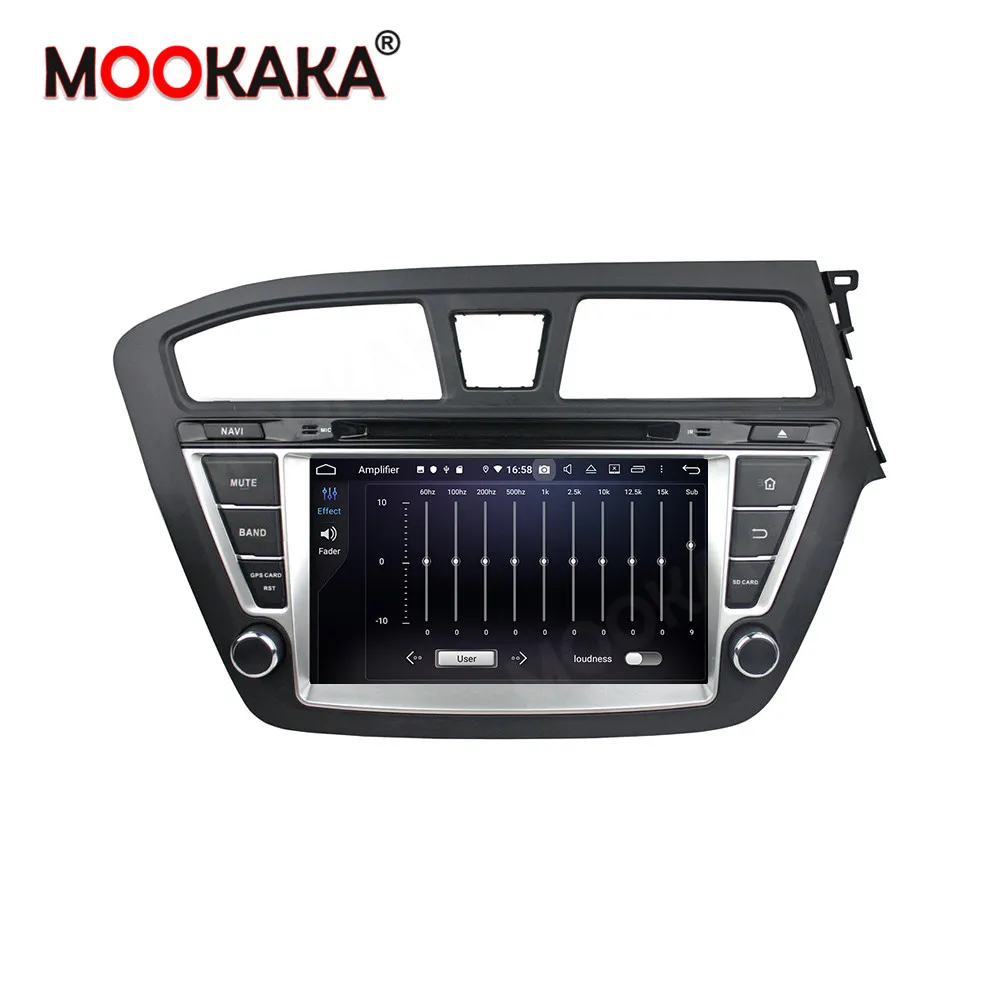 DSP Android 10 0 4G 64GB компакт дисков DVD плеер GPS навигации для HYUNDAI I20 2014 2019 мультимедиа