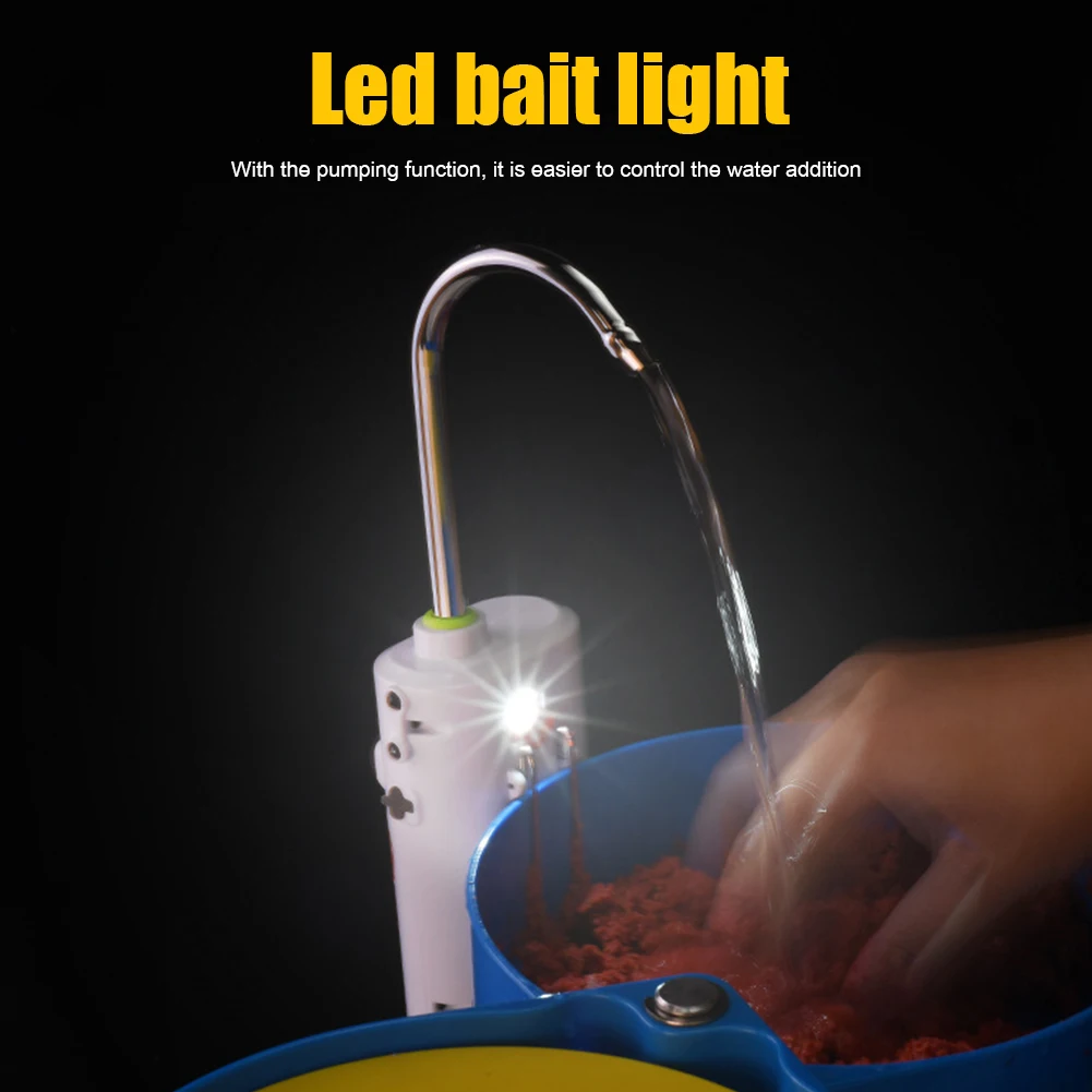 

Outdoor Fishing Oxygenation Air Pump 3 in 1 USB Intelligent Sensor Water Oxygen Pump Portable Smart Induction LED Light