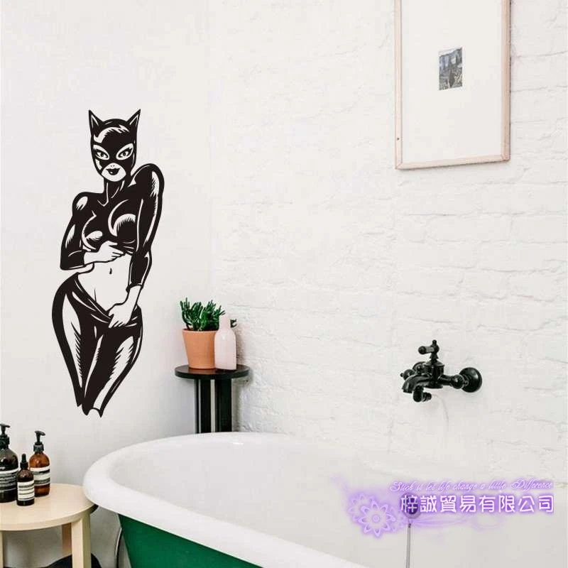 

Naked Body Wall Sticker Bathroom Room Home Decoration Posters Vinyl Sticker Sexy Girl Wall Decal