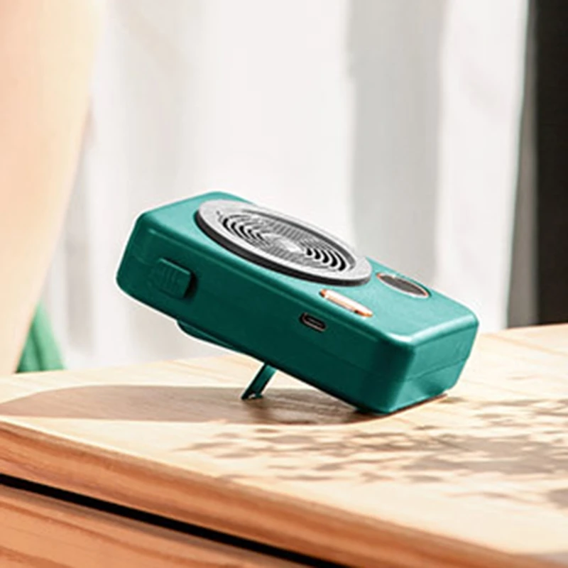 

Promotion!Portable Hanging Neck Fan Mini Electric Cooling Fan Hanging Waist Air Cooler Lazy Fan