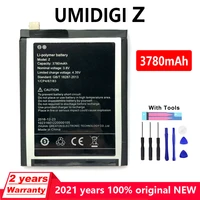 new genuine umi z battery umidigi z high quality batteries 3780mah back up for umiz replacement battery with free tools