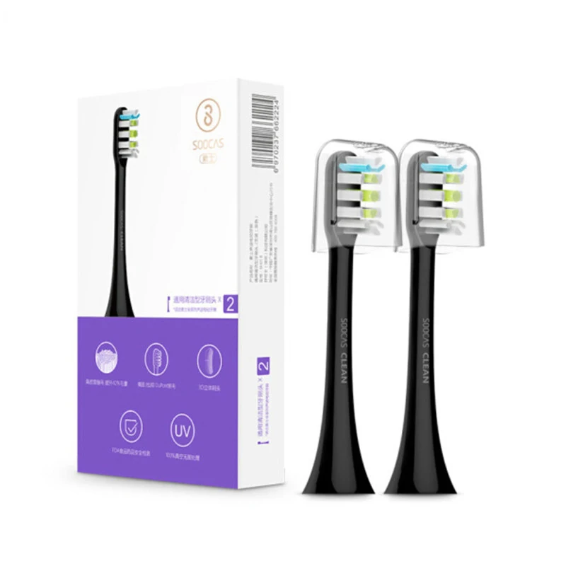 Xiao mi 2 шт. SOOCAS Сменная головка зубной щетки для SOOCAS/SOOCARE X3 mi Home APP управление Bluetooth teethbrest
