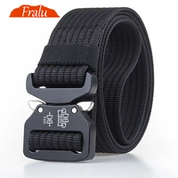 fralu 2021 new belt male tactical military canvas belt outdoor tactical belt mens military nylon belts army ceinture homme