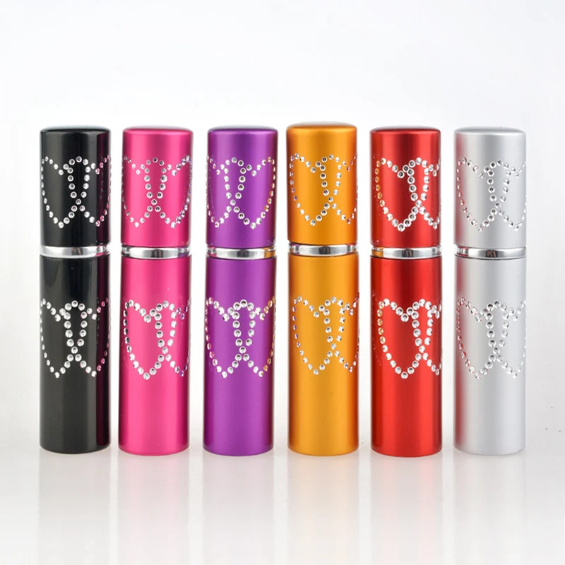 6Pcs/Lot 20Pcs/Lot 50Pcs/Lot 5ml Refillable Portable Mini Perfume Bottle Traveler Aluminum Spray Atomizer Empty Parfum | Красота и