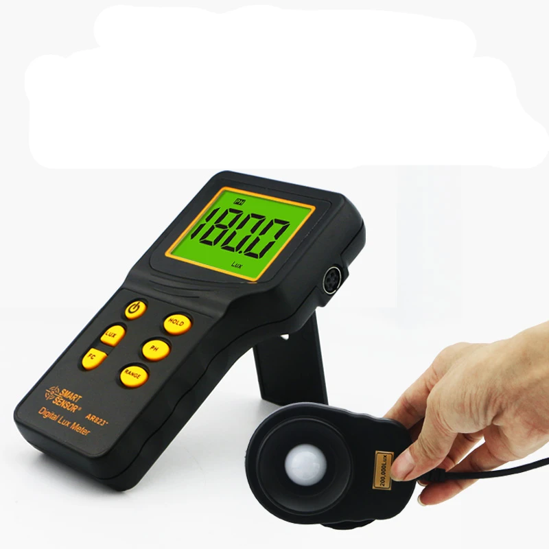 Новый профессиональный оригинальный цифровой светильник Luxmeter фотометр для