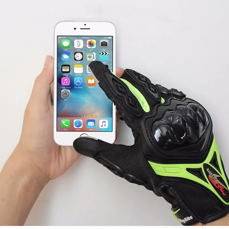 

Pro-biker Motorcycle Full Finger Gloves Thumb Index Finger glove Touch Screen Moto gloves Motorbike Cycling Racing Riding gloves