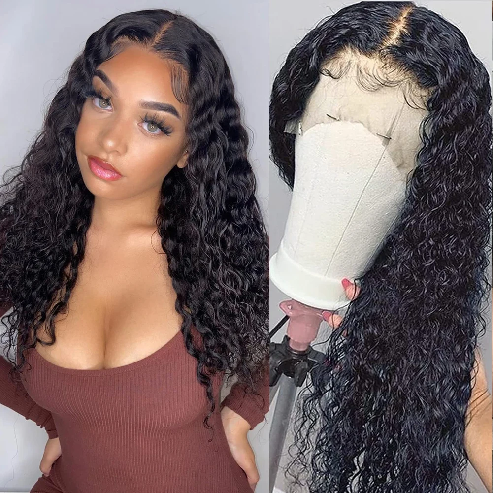 

Женские Парики средней длины RONGDUOYI с волнистыми кружевами, женские Парики для косплея, Парики из натуральных волос, синтетические кружевные...