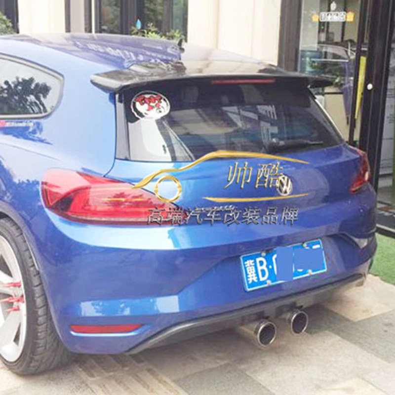 Автозапчасти спойлер из углеродного волокна на заднюю крышу багажник крыло