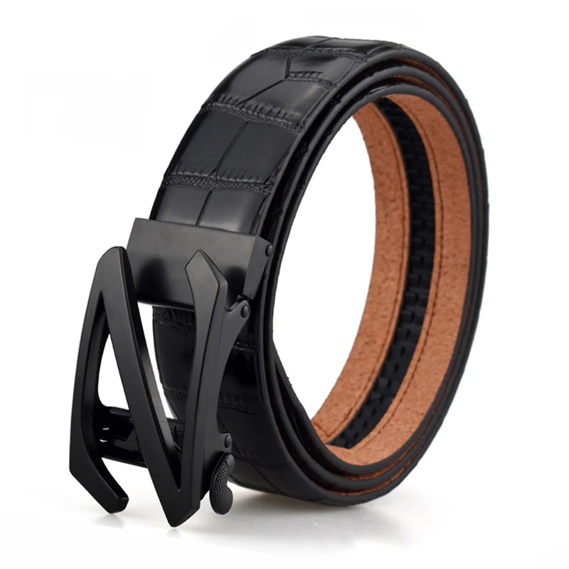 2020 Famous Brand Belt Men Top Quality Luxury Leather Belts for Men Strap Male Metal Automatic Buckle men belts