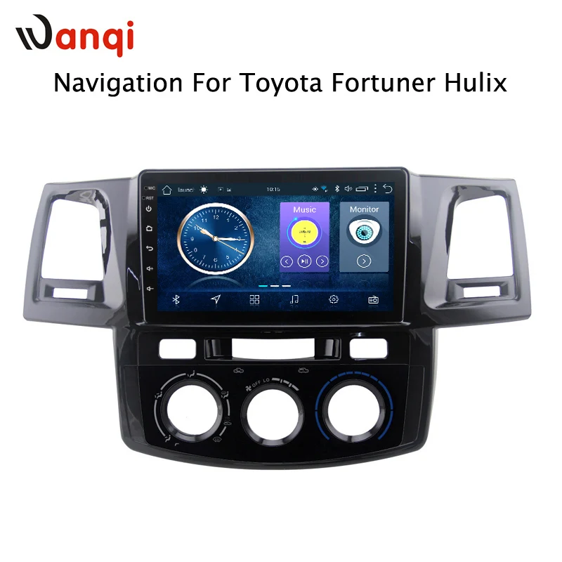 9 дюймов Android 8 1 GPS навигация для toyota Fortuner 2007 2015 Hulix автомобильный мультимедийный