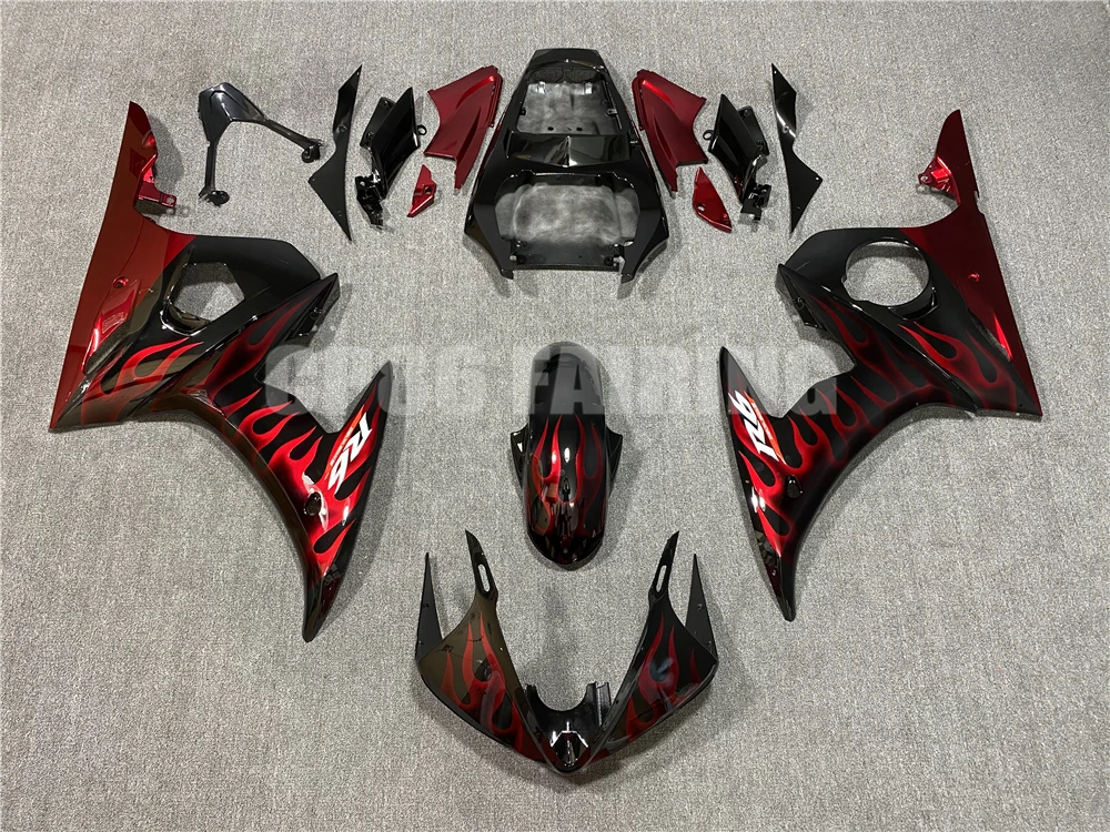 Комплект обтекателей для мотоцикла из АБС пластика подходит YAMAHA YZF600 R6 2003 2004 2005 03 04