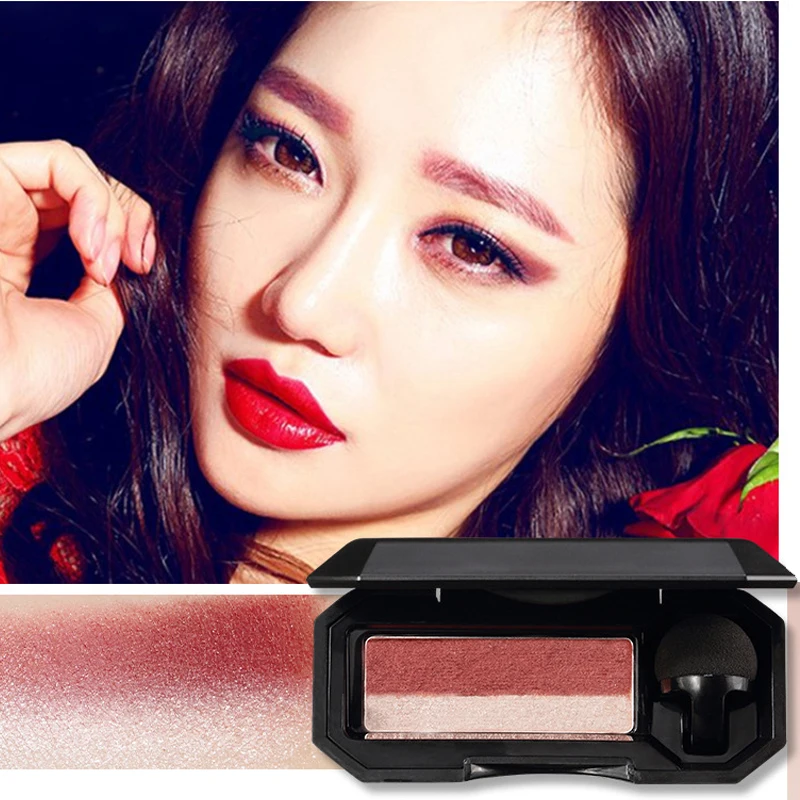 1 шт. женский крем тени для век с пером| |