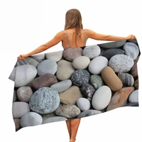 helengili stone microfiber pool beach towel portable quick fast dry sand outdoor travel swim blanket thin yoga mat