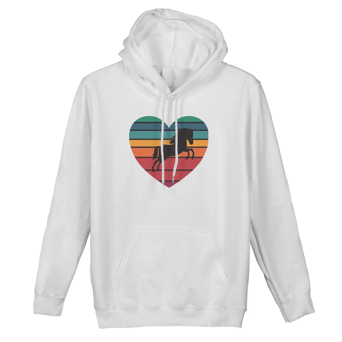 

Men's Hoodie Horse LoverPrint Custom Couples Matching Retro Hip-Hop Sweat Capuche 37235