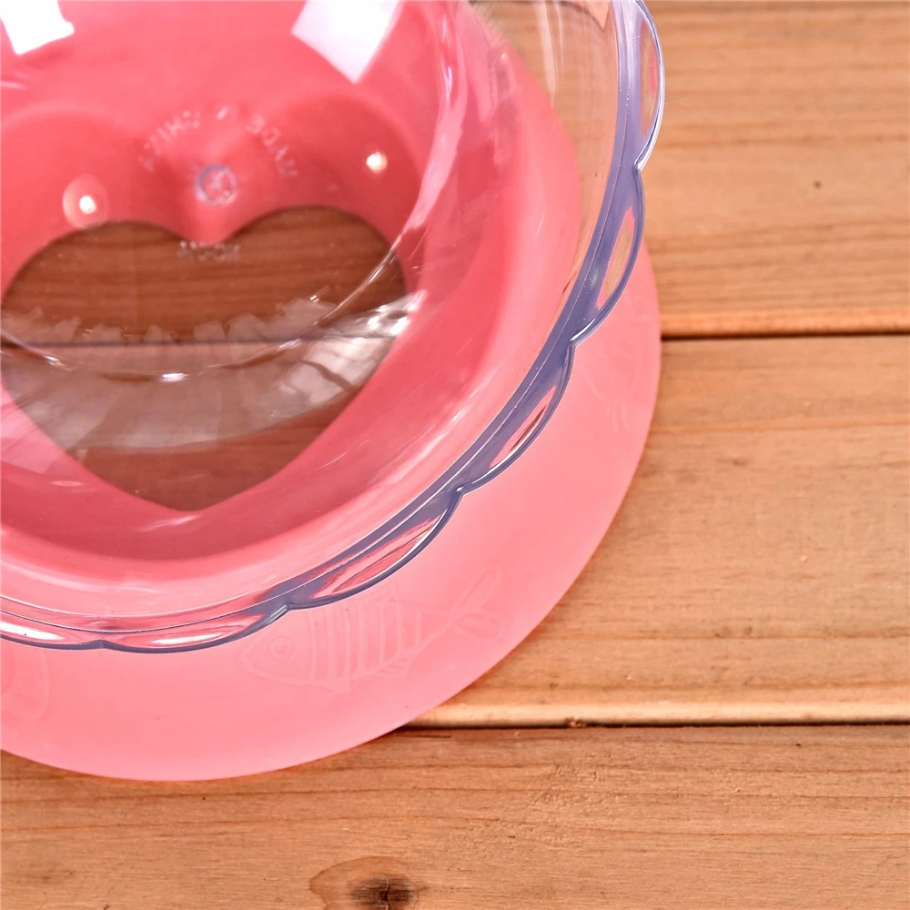 1 шт. пластиковая наклонная кормушка-миска для домашних питомцев собака кошка