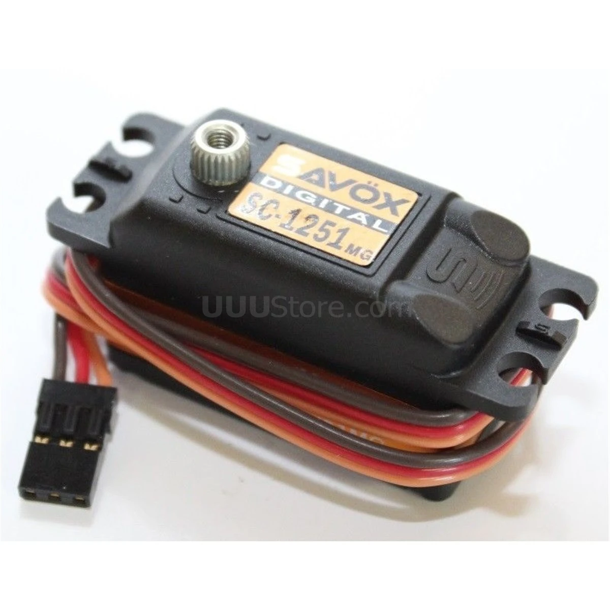 Низкопрофильный высокоскоростной металлический сервопривод SAVOX SC-1251MG 9 0 кг при 6