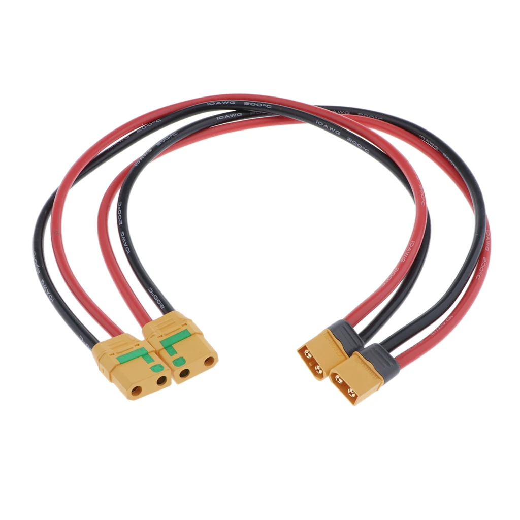 2 шт. RC зарядное устройство 10AWG XT60 штекер для XT90 Женский удлинитель | Игрушки и