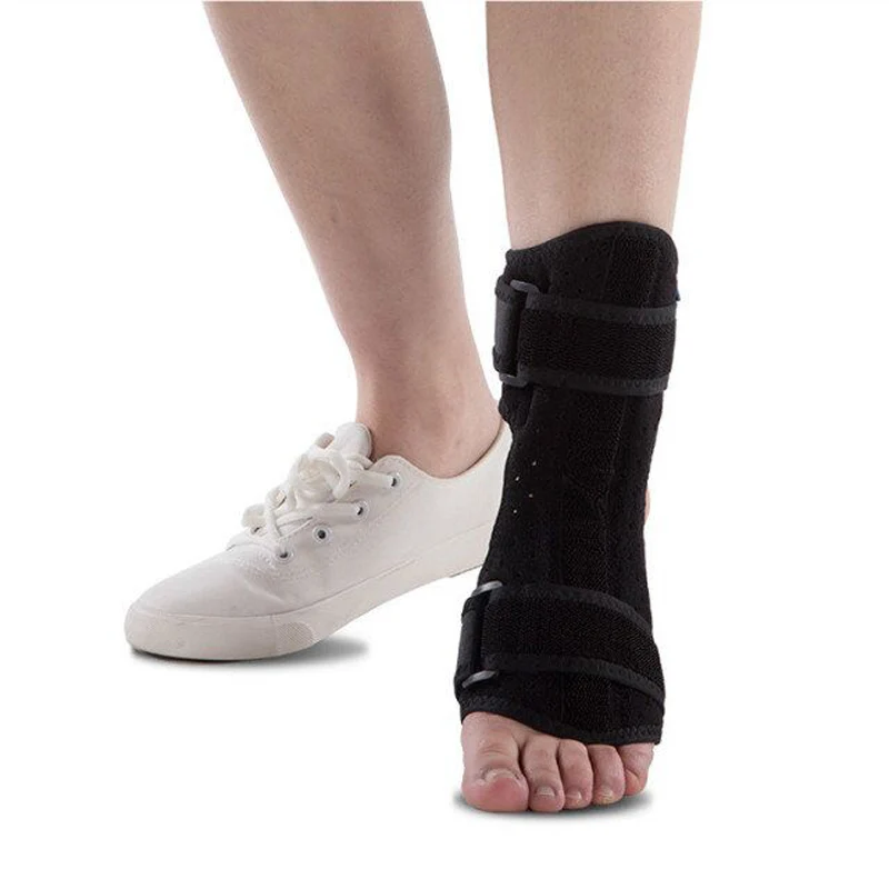 1pcs  New Adjustable Rigidity Foot Drop Ankle Support Foot Brace  For Injured People Ankle Protection Sprain Support