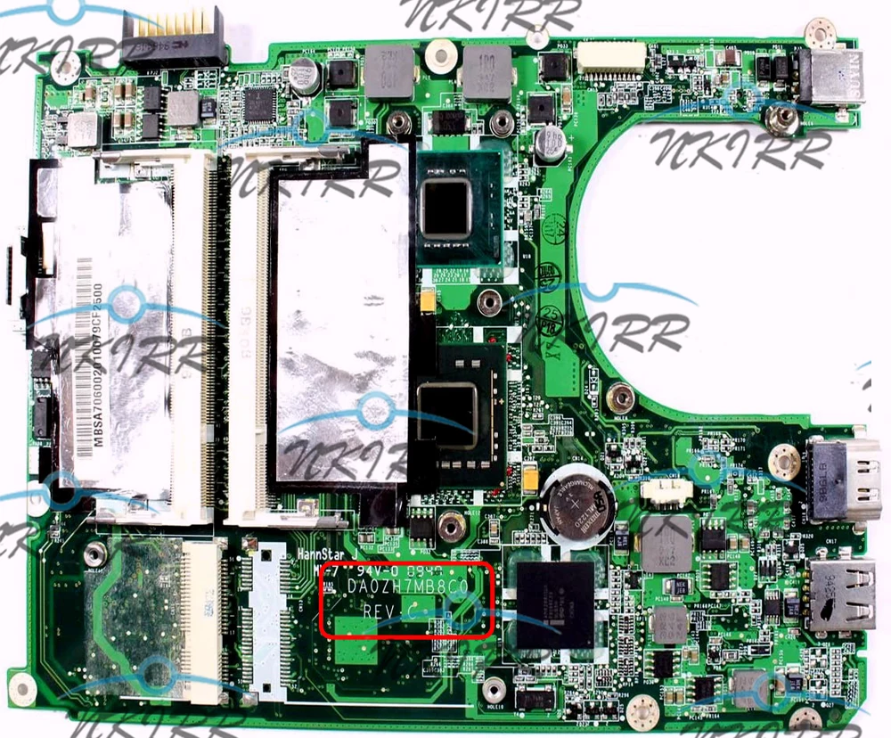

Материнская плата DA0ZH7MB8C0 ZH7 MBSA706002 для ACER Aspire 1410T 1810T 1810TZ