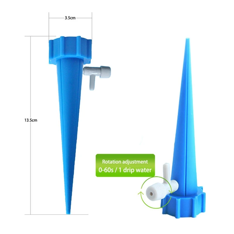 

6/12pcs Self-contained Auto Drip Irrigation Watering System Spike for Plants Flower Indoor Household Automatic Watering Device