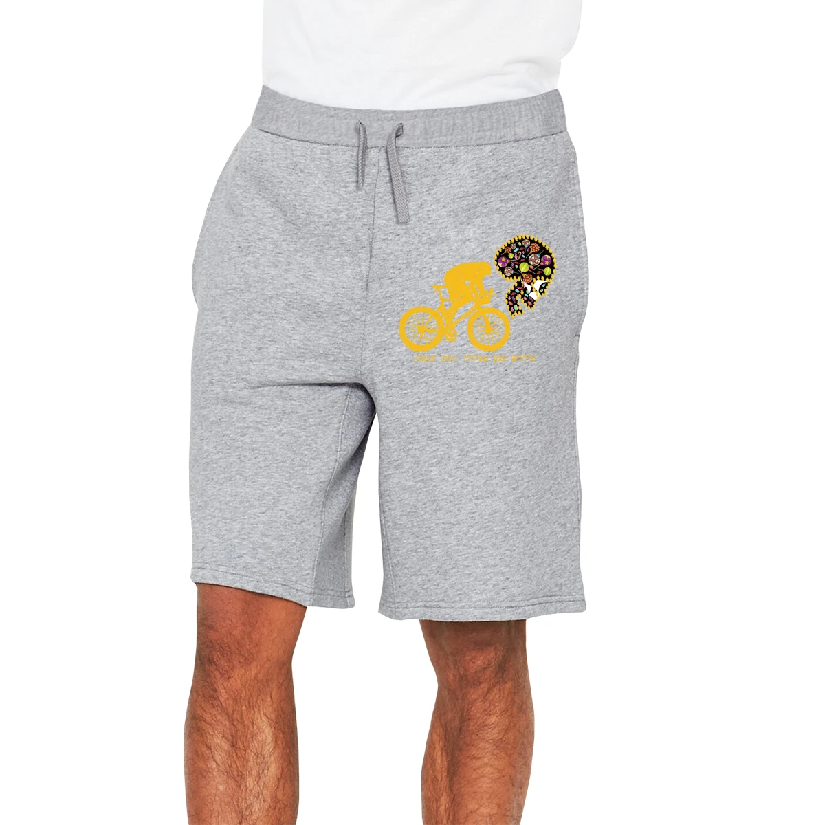 

Men's Short Sweatpants Daily Casual Home Furnishing Straight Attach Pocket