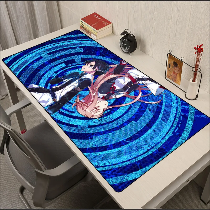 

Sword Art Online Mouse Pad Anime XXL900x400 Gaming Accessories Desk Mat Gabinete Gamer Pc Desk Tapis De Souris Kawaii Table