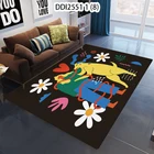 Мультяшные животные волк круглый коврик для кухни ковер для детской комнаты коврик для кухни Коврики для спальни ковер для гостиной круглый ковер коврики