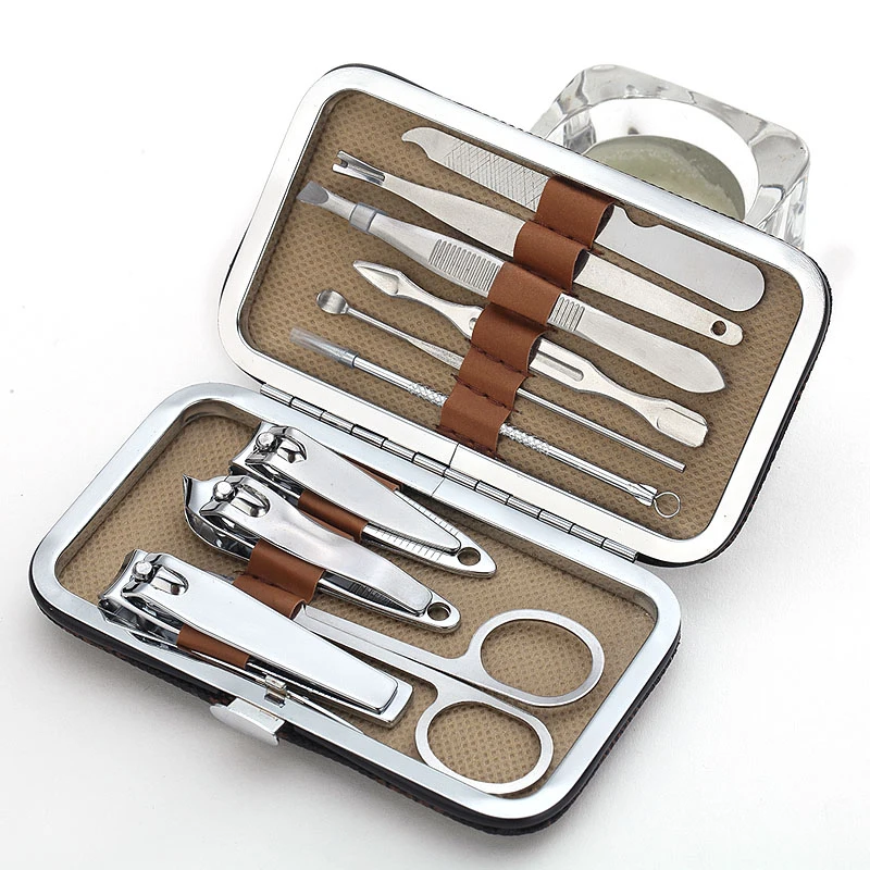 Многофункциональная машинка для стрижки ногтей набор педикюрных ножниц Пинцет