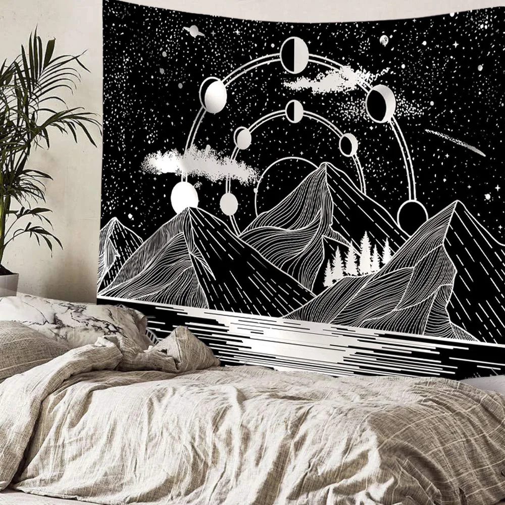 

Tapestry Art Wall Hanging for Living Room home Decor Hangings Decorations Tapiz para colgar en pared tapisserie tenture murale