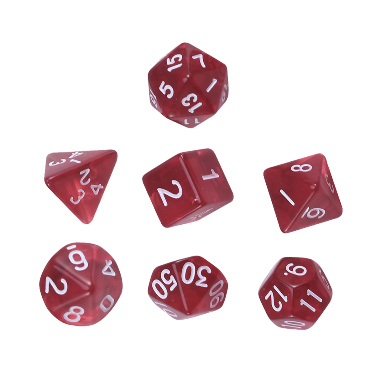 20-сторонние игральные кости D20 многогранные для подземей и драконов настольные