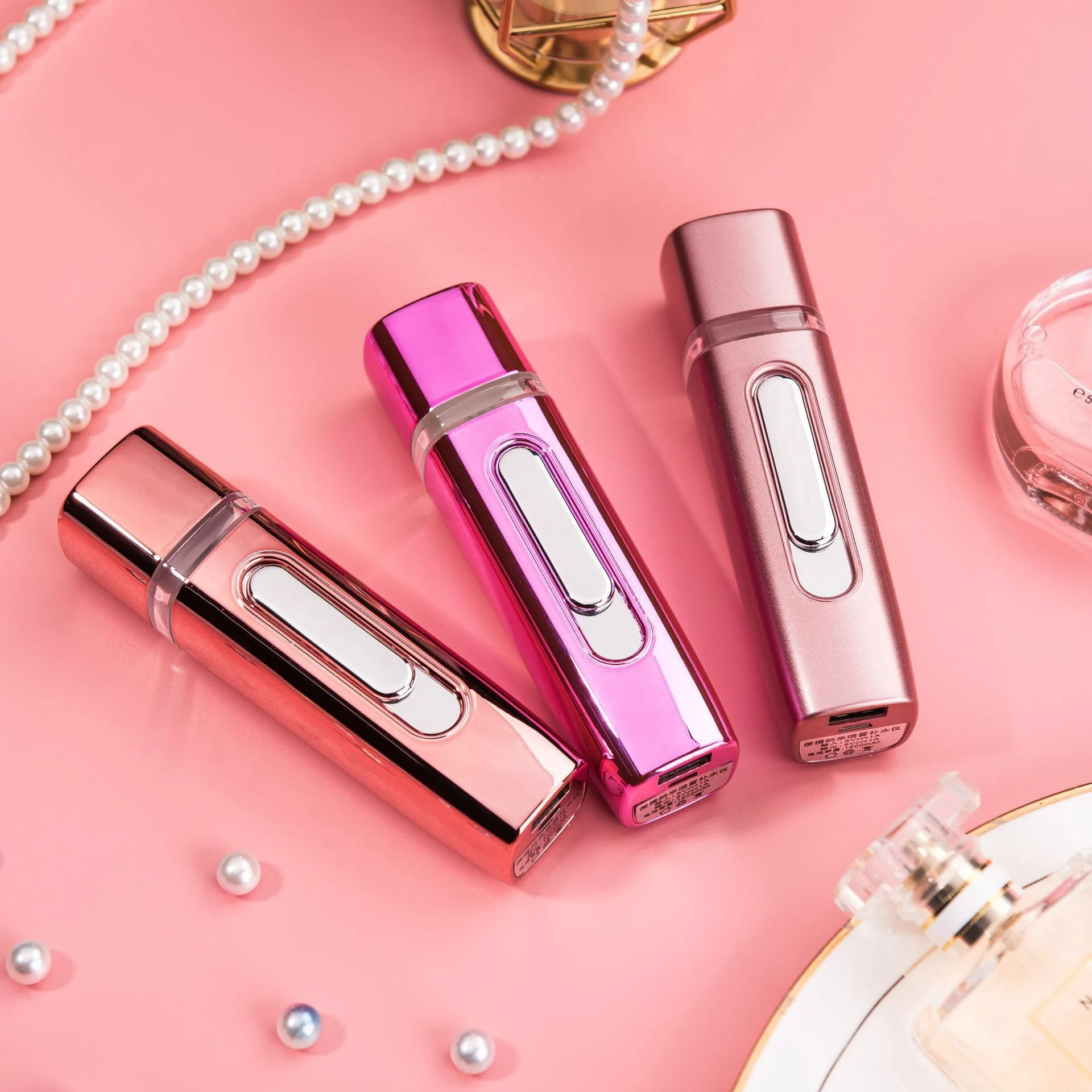 

Handheld Moisturizing Beauty Portable Facial Moisturizing Spray Nano Face Steamer USB Charging Nano Mist Sprayer Skin Care Tool